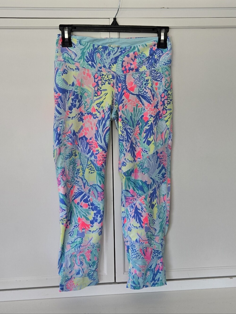 Lilly Pulitzer Aqua Luxletic Leggings